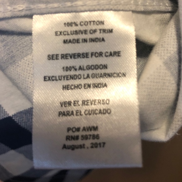 Plaid button down long sleeve - Picture 7 of 7